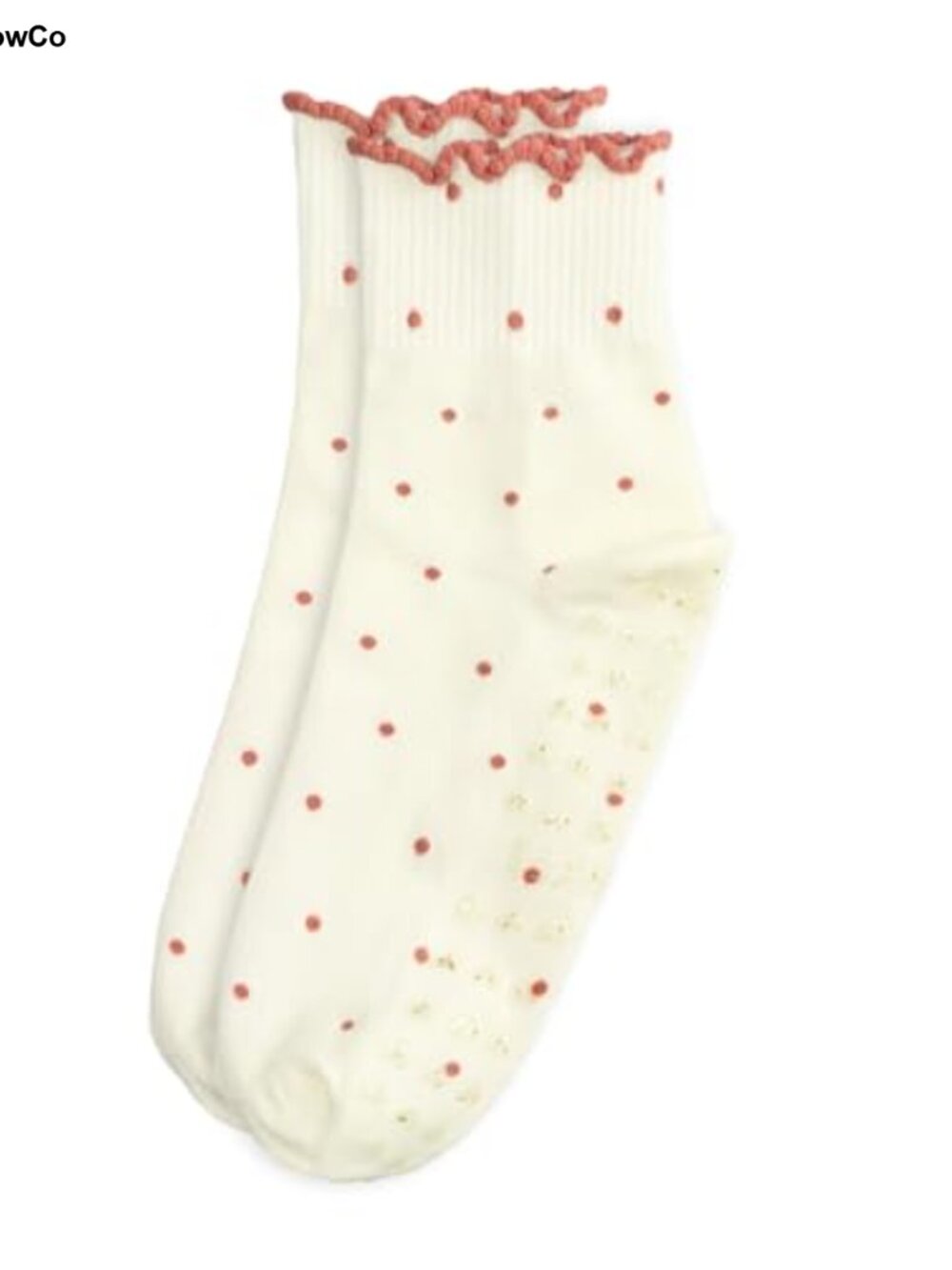 Pilates Grip Ankle Socks for Women Cotton Non Slip Yoga Barre
